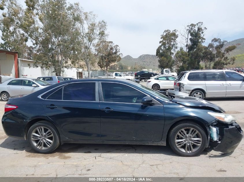 2016 Toyota Camry Se VIN: 4T1BF1FK4GU212422 Lot: 50856024