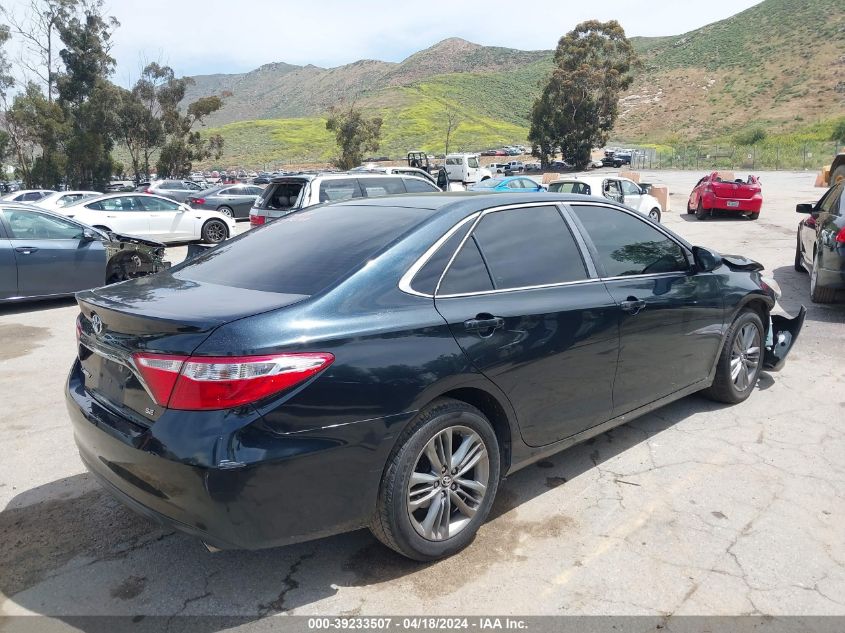 2016 Toyota Camry Se VIN: 4T1BF1FK4GU212422 Lot: 50856024