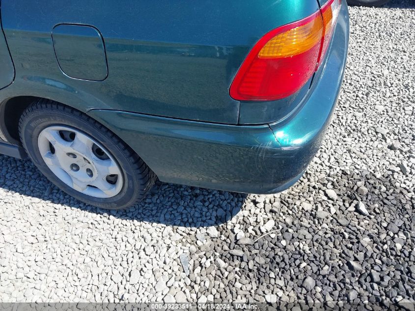 1999 Honda Civic Lx VIN: 2HGEJ6571XH534272 Lot: 39233511