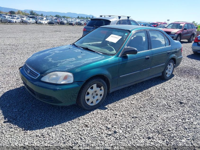 1999 Honda Civic Lx VIN: 2HGEJ6571XH534272 Lot: 39233511