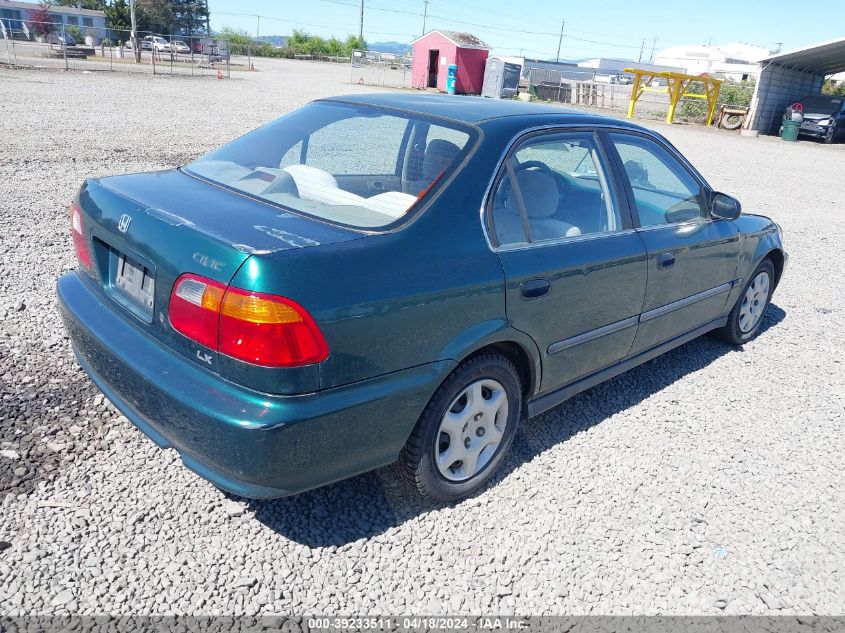 1999 Honda Civic Lx VIN: 2HGEJ6571XH534272 Lot: 39233511