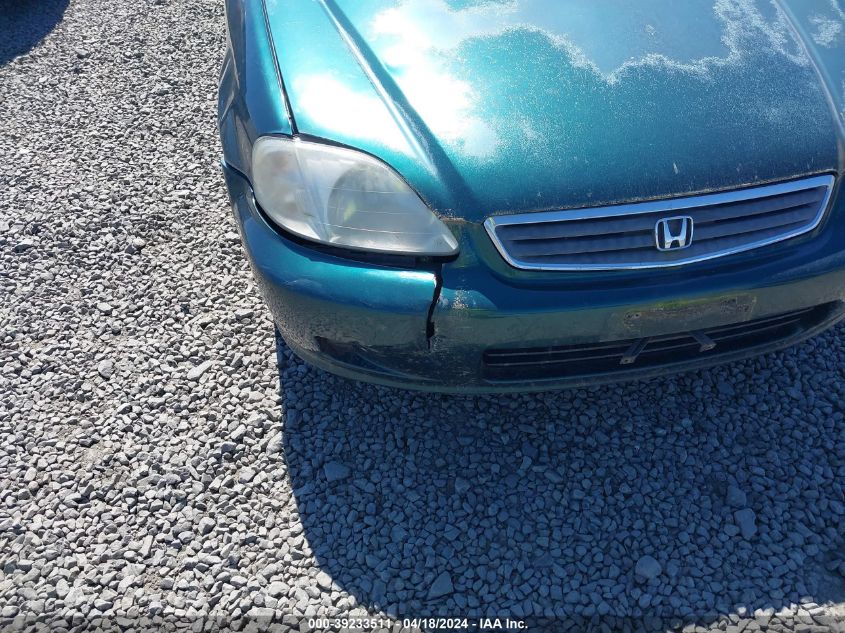 1999 Honda Civic Lx VIN: 2HGEJ6571XH534272 Lot: 39233511