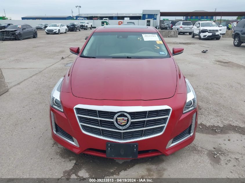 2014 Cadillac Cts Luxury VIN: 1G6AR5SX9E0148661 Lot: 39233513