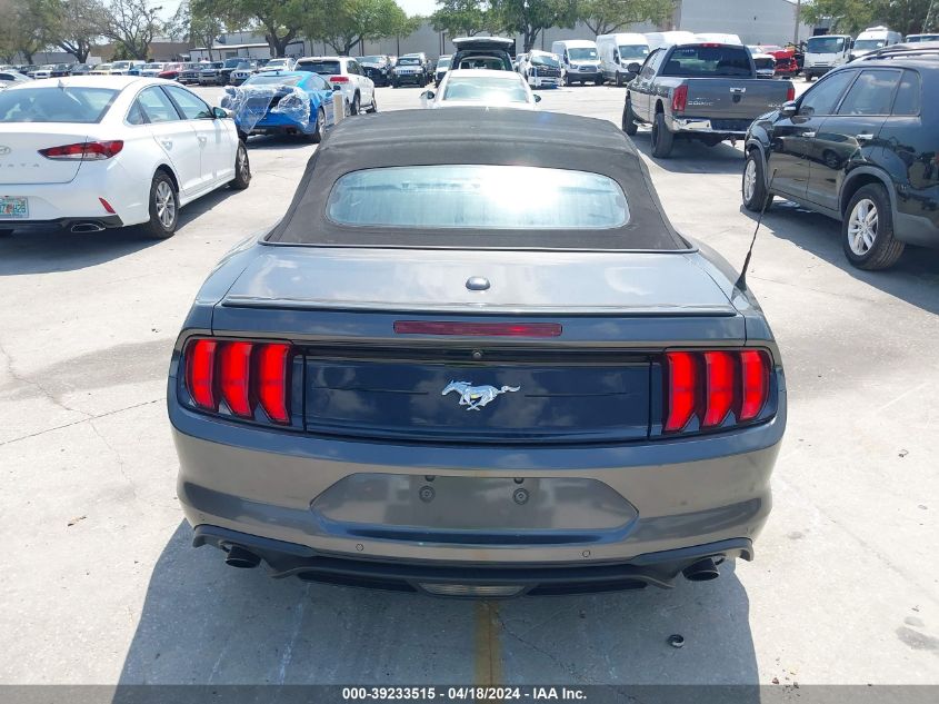 2018 Ford Mustang Ecoboost Premium VIN: 1FATP8UH2J5119279 Lot: 39233515