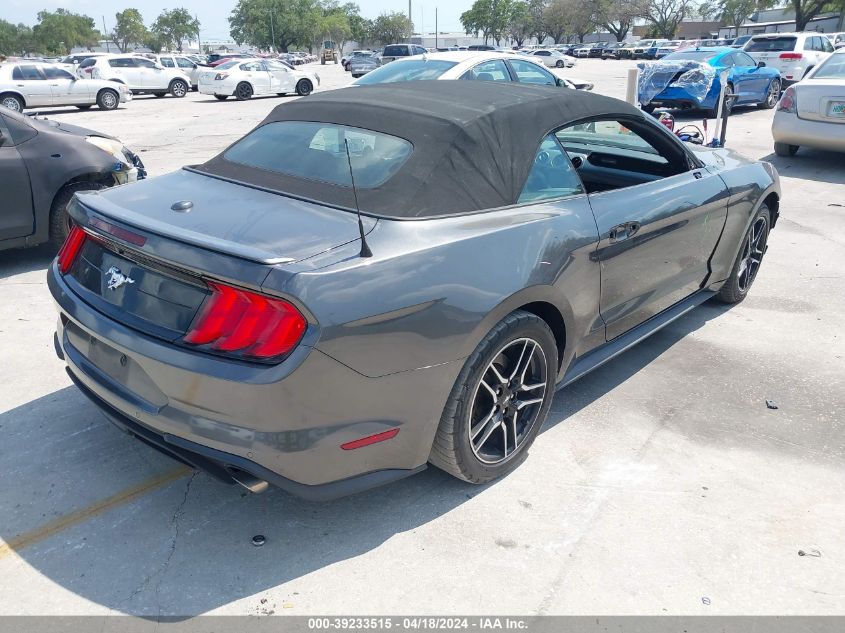 2018 Ford Mustang Ecoboost Premium VIN: 1FATP8UH2J5119279 Lot: 39233515