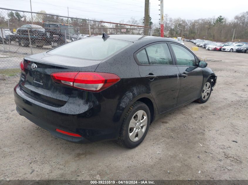 2018 Kia Forte Lx VIN: 3KPFK4A77JE281083 Lot: 39233519