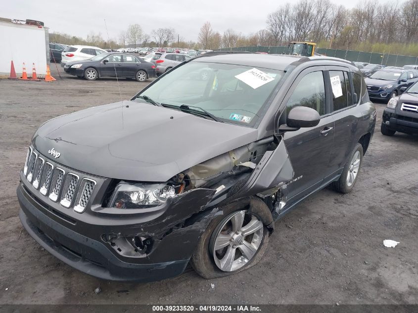 2016 Jeep Compass Latitude VIN: 1C4NJDEB8GD542700 Lot: 39233520