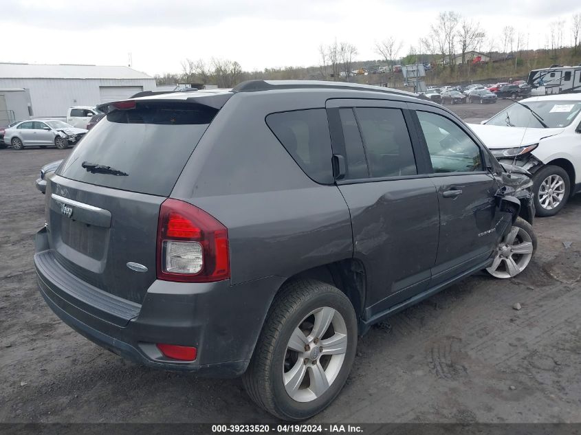 2016 Jeep Compass Latitude VIN: 1C4NJDEB8GD542700 Lot: 39233520