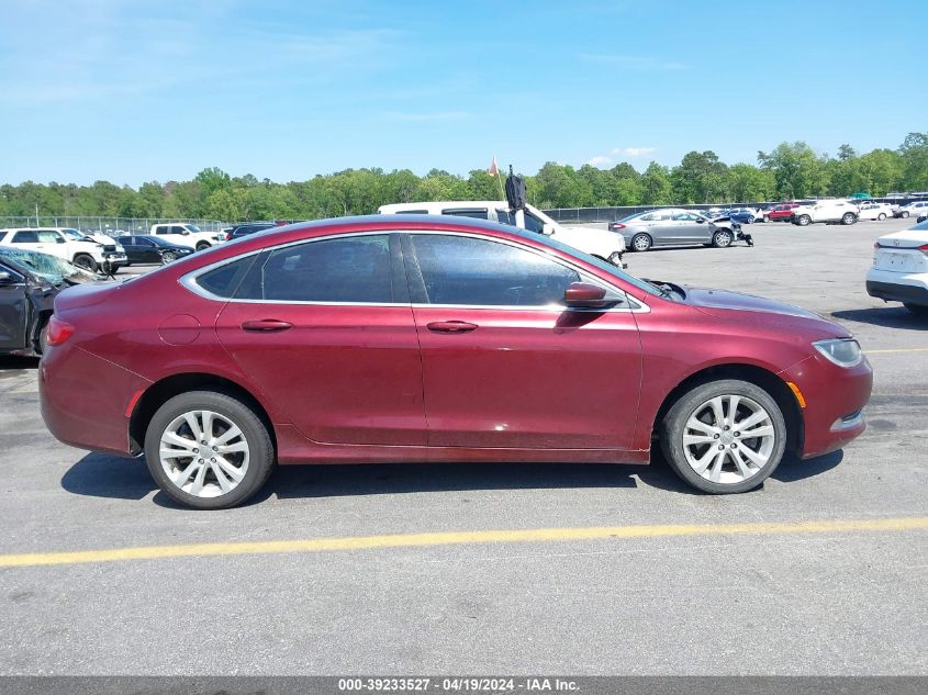 2016 Chrysler 200 Limited VIN: 1C3CCCAB8GN121964 Lot: 39233527