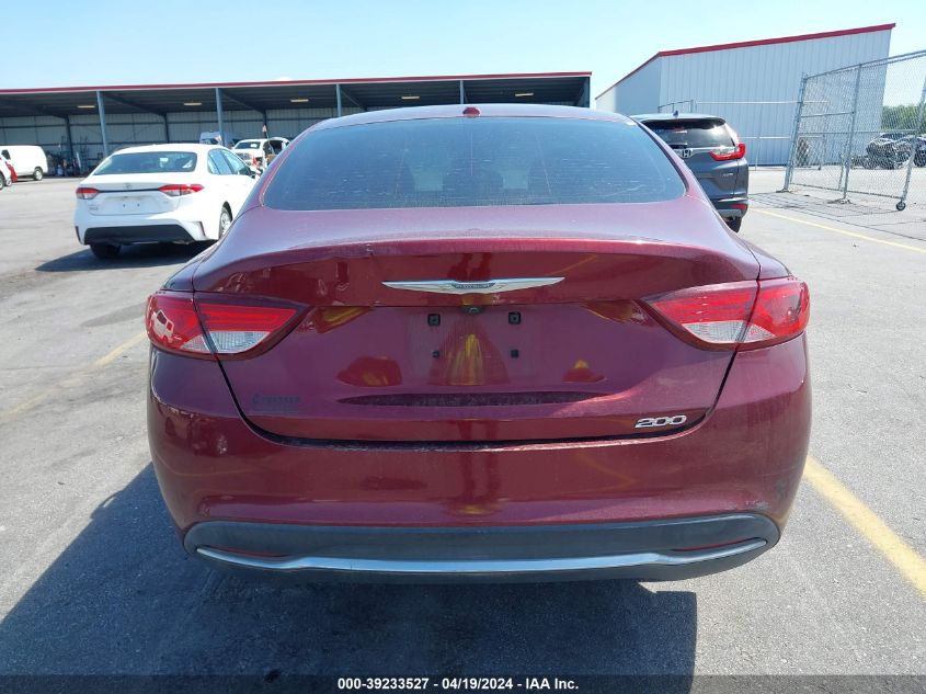 2016 Chrysler 200 Limited VIN: 1C3CCCAB8GN121964 Lot: 39233527