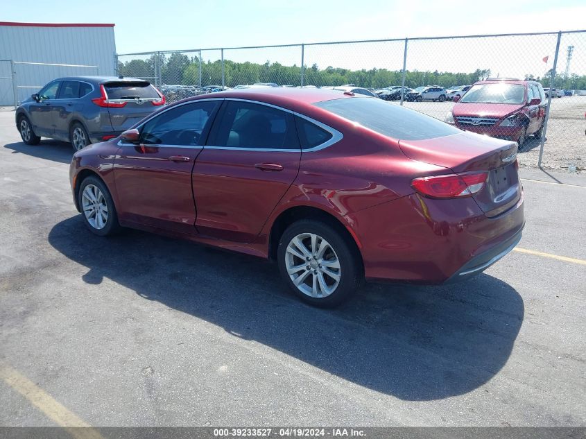 2016 Chrysler 200 Limited VIN: 1C3CCCAB8GN121964 Lot: 39233527
