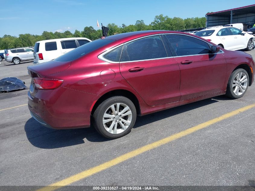2016 Chrysler 200 Limited VIN: 1C3CCCAB8GN121964 Lot: 39233527