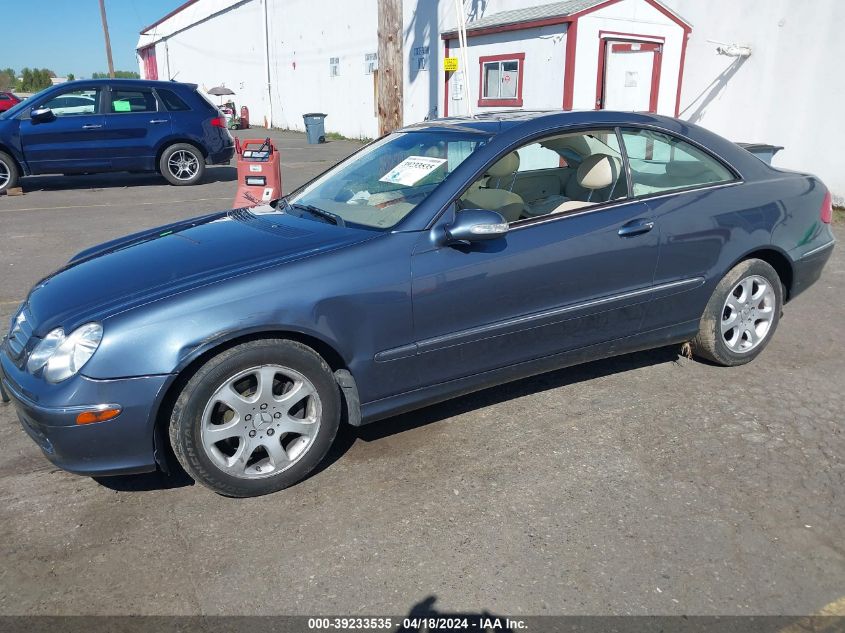 2004 Mercedes-Benz Clk 320 VIN: WDBTJ65J64F091968 Lot: 39233535