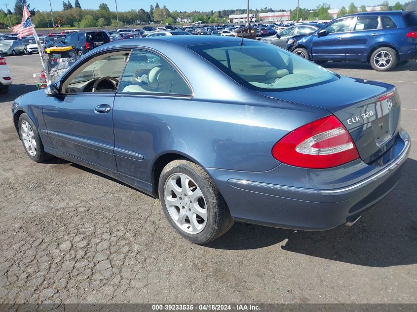 2004 Mercedes-Benz Clk 320 VIN: WDBTJ65J64F091968 Lot: 39233535