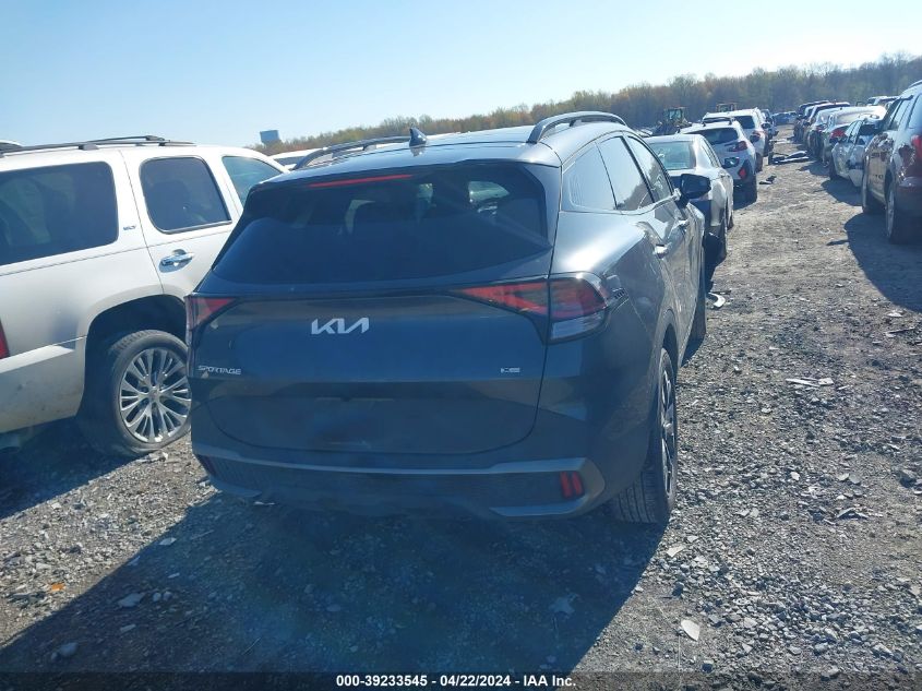 2023 Kia Sportage X-Line VIN: 5XYK6CAF5PG122420 Lot: 39233545