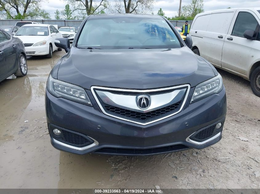 2016 Acura Rdx Advance Package VIN: 5J8TB4H72GL023838 Lot: 39233563