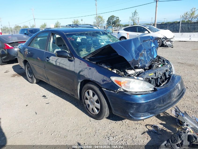 2003 Toyota Camry Le VIN: 4T1BE32K63U205860 Lot: 11985766