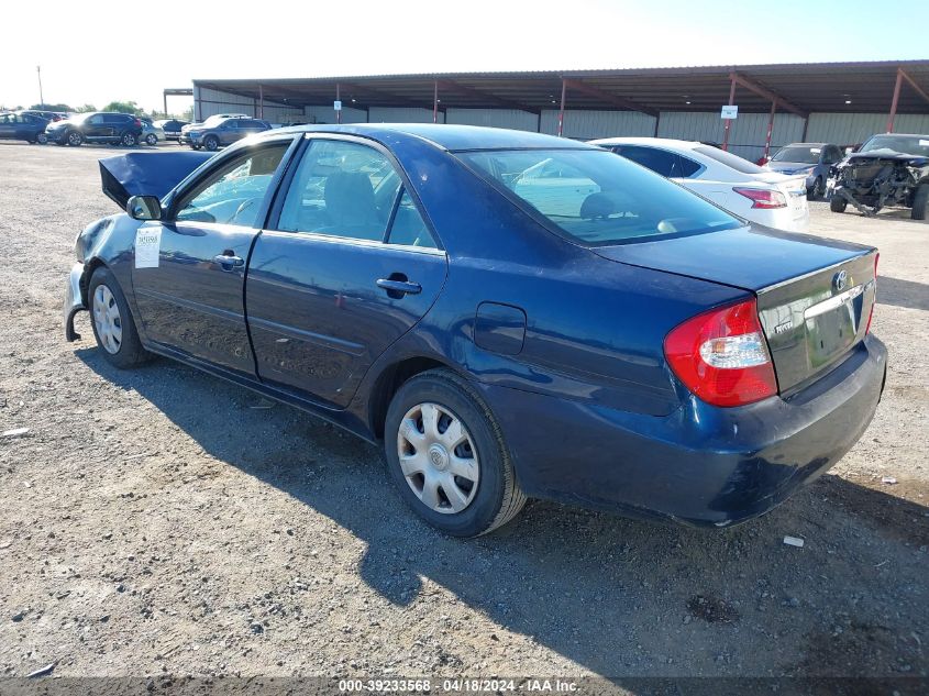 2003 Toyota Camry Le VIN: 4T1BE32K63U205860 Lot: 11985766