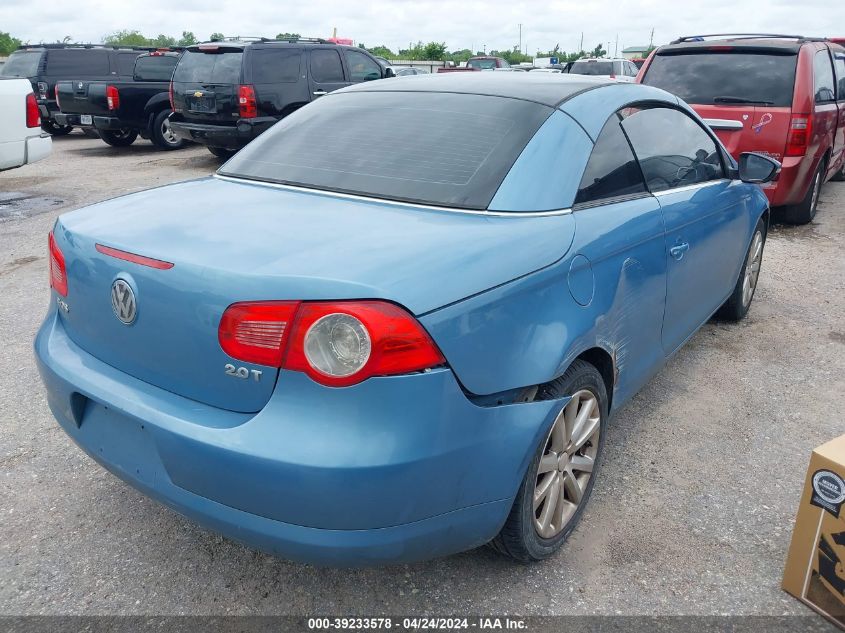 2009 Volkswagen Eos Komfort VIN: WVWBA71F09V017902 Lot: 39233578