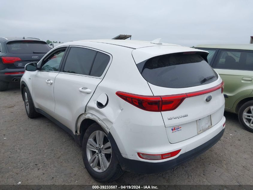 2017 Kia Sportage Lx VIN: KNDPMCAC8H7096430 Lot: 39233587