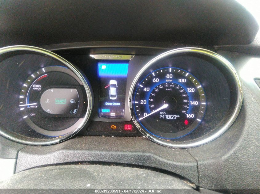 KMHEC4A41CA044105 | 2012 HYUNDAI SONATA HYBRID