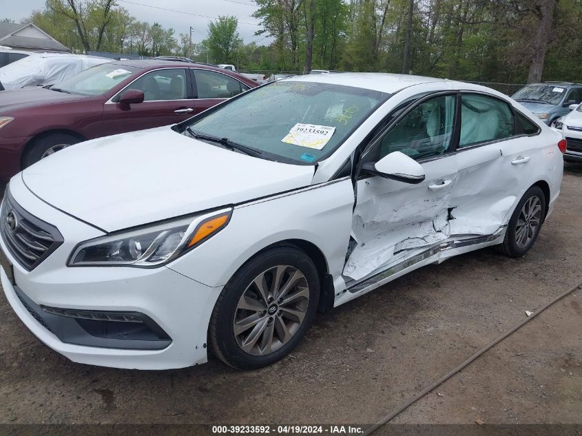 2016 Hyundai Sonata Sport VIN: 5NPE34AF5GH400723 Lot: 39233592