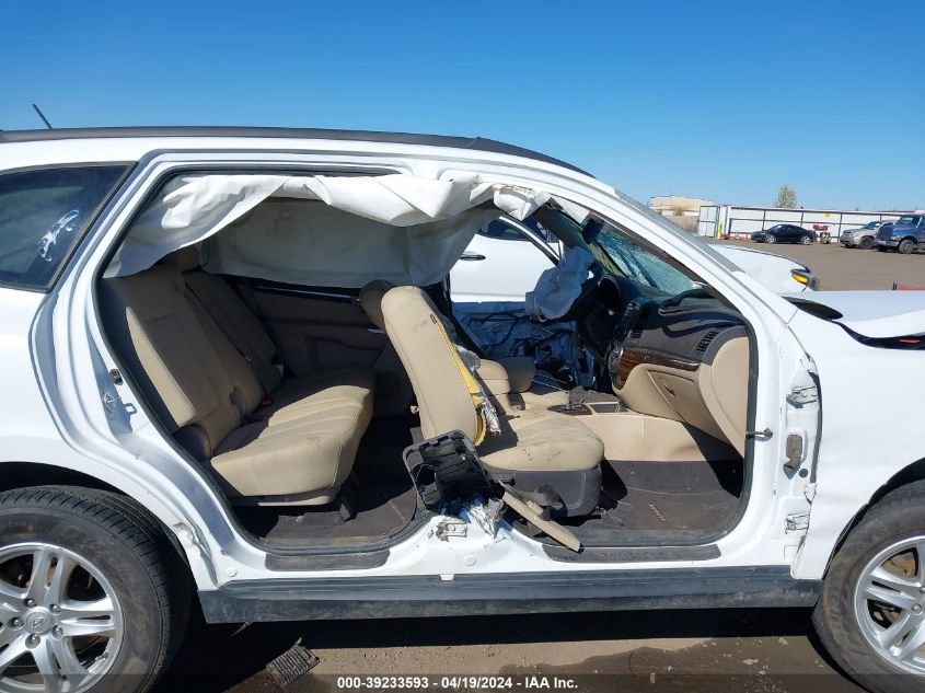 2012 Hyundai Santa Fe Gls VIN: 5XYZGDAB7CG151457 Lot: 39233593