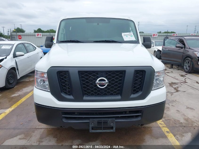 1N6BF0KY0MN805075 2021 Nissan Nv Cargo Nv2500 Hd Sv Standard Roof V6