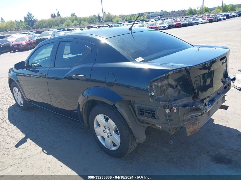 2010 Dodge Avenger Sxt VIN: 1B3CC4FB0AN127521 Lot: 39233636