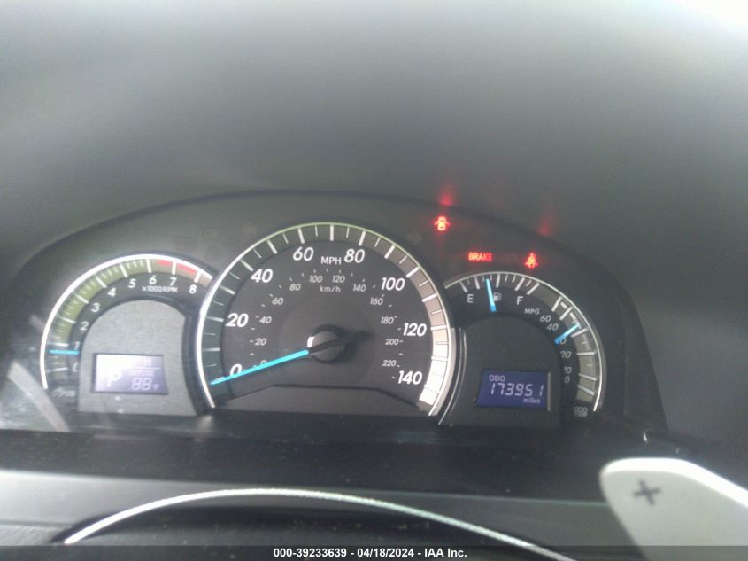 2012 Toyota Camry Se Limited Edition VIN: 4T1BF1FK7CU186327 Lot: 39233639