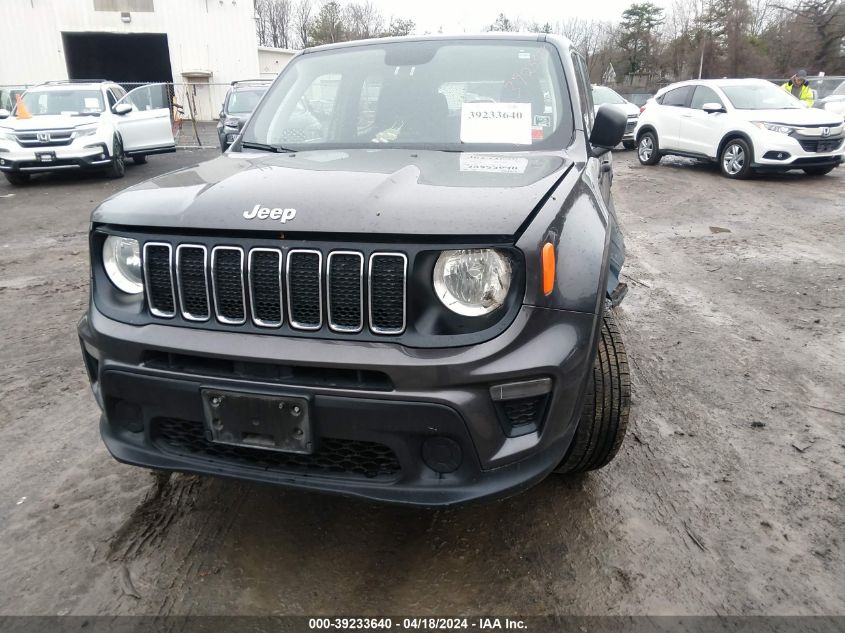 2020 Jeep Renegade Sport 4X4 VIN: ZACNJBAB5LPL47298 Lot: 39233640