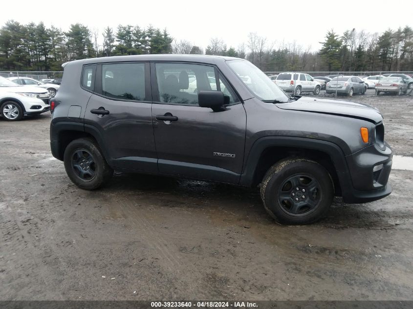 2020 Jeep Renegade Sport 4X4 VIN: ZACNJBAB5LPL47298 Lot: 39233640