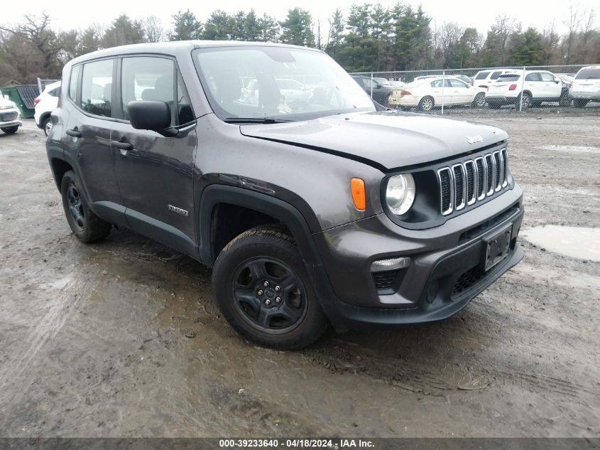 2020 Jeep Renegade Sport 4X4 VIN: ZACNJBAB5LPL47298 Lot: 39233640