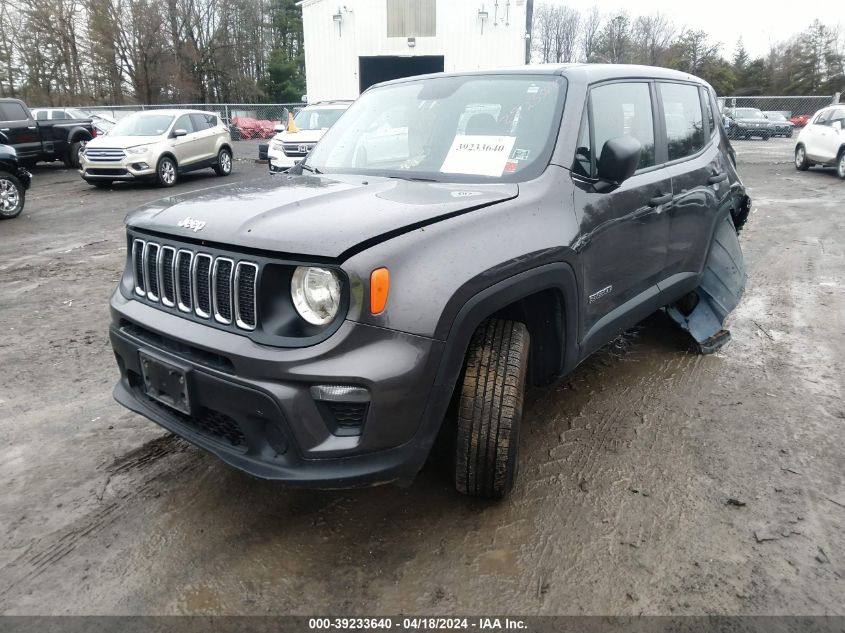 2020 Jeep Renegade Sport 4X4 VIN: ZACNJBAB5LPL47298 Lot: 39233640