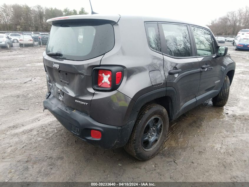 2020 Jeep Renegade Sport 4X4 VIN: ZACNJBAB5LPL47298 Lot: 39233640