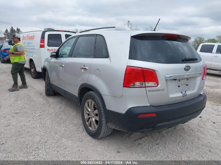 2011 Kia Sorento Ex VIN: 5XYKU4A12BG053503 Lot: 39233652