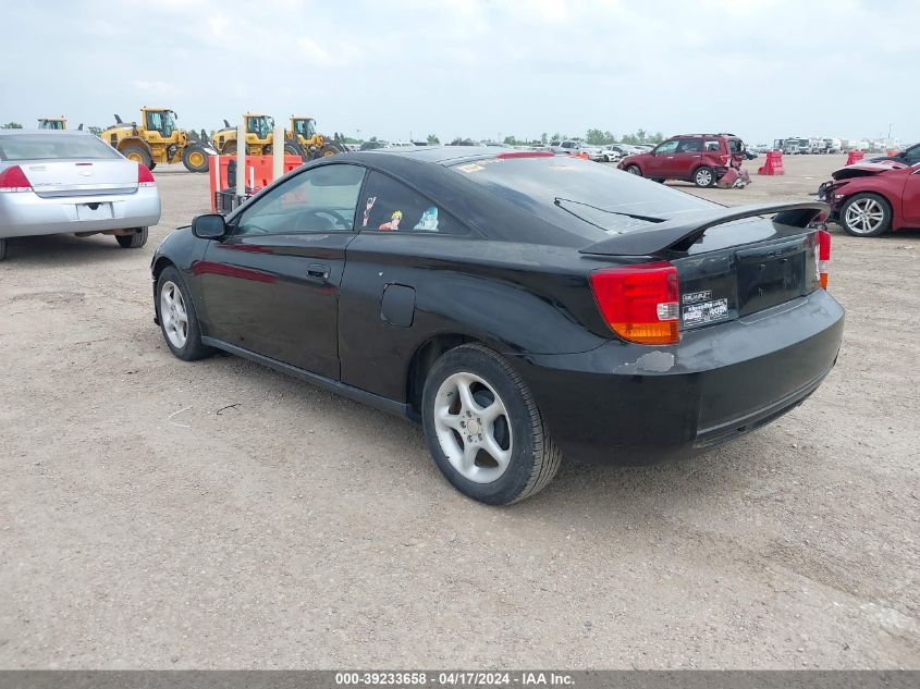 2001 Toyota Celica Gt VIN: JTDDR32T810085476 Lot: 11992437