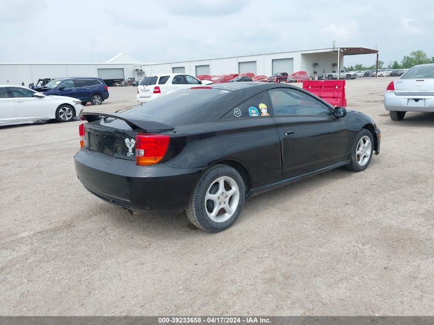 2001 Toyota Celica Gt VIN: JTDDR32T810085476 Lot: 11992437