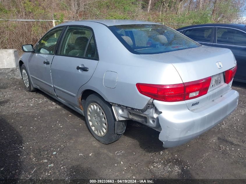 2005 Honda Accord 2.4 Dx VIN: 1HGCM56175A111890 Lot: 39233663