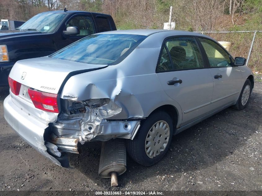 2005 Honda Accord 2.4 Dx VIN: 1HGCM56175A111890 Lot: 39233663