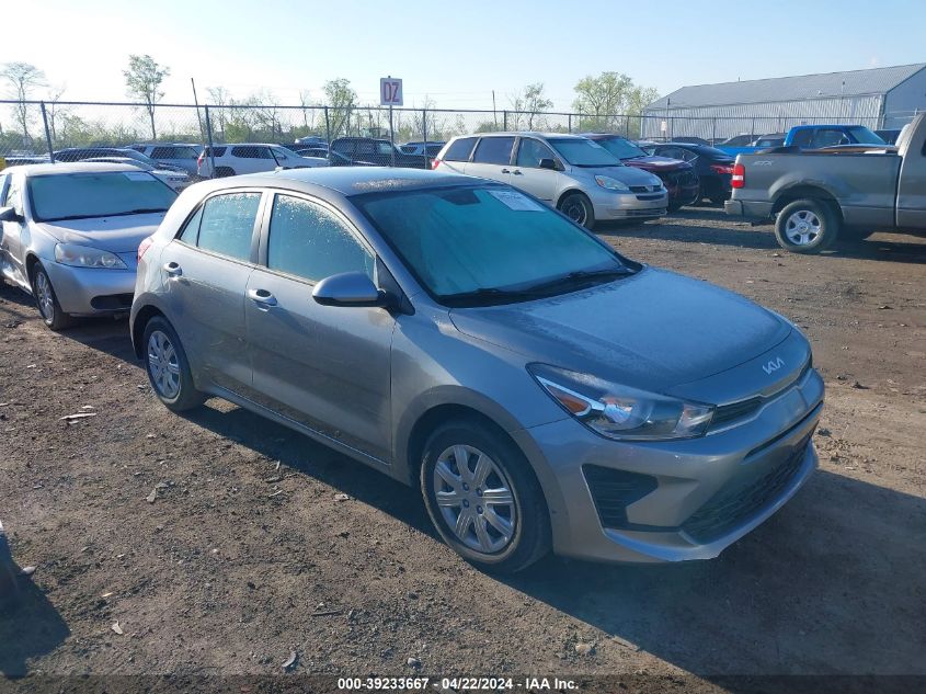 2022 Kia Rio 5-Door S VIN: 3KPA25ADXNE468362 Lot: 48416004