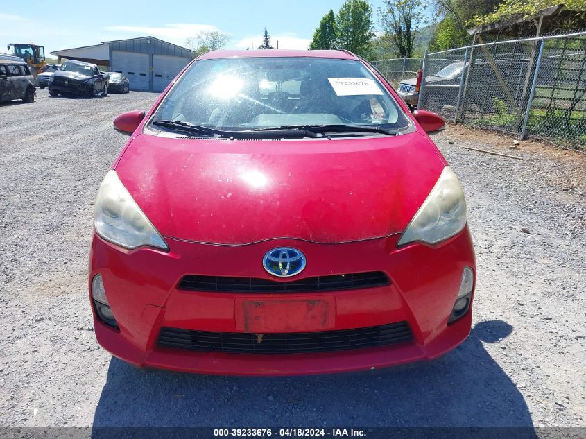 2014 Toyota Prius C One VIN: JTDKDTB35E1059522 Lot: 39233676