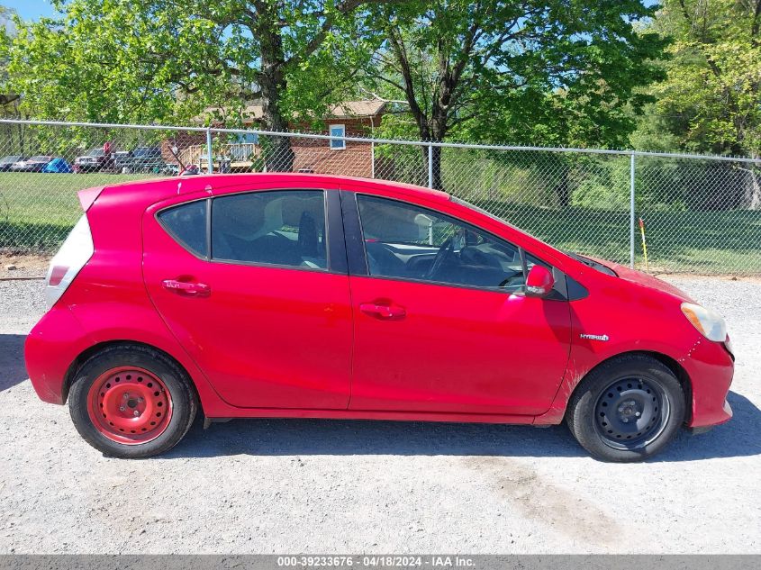 2014 Toyota Prius C One VIN: JTDKDTB35E1059522 Lot: 39233676