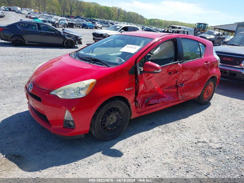 2014 Toyota Prius C One VIN: JTDKDTB35E1059522 Lot: 39233676