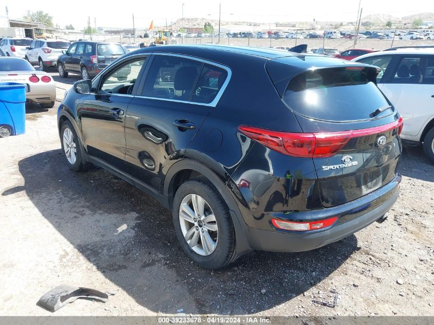 2017 Kia Sportage Lx VIN: KNDPM3AC2H7120561 Lot: 39233678