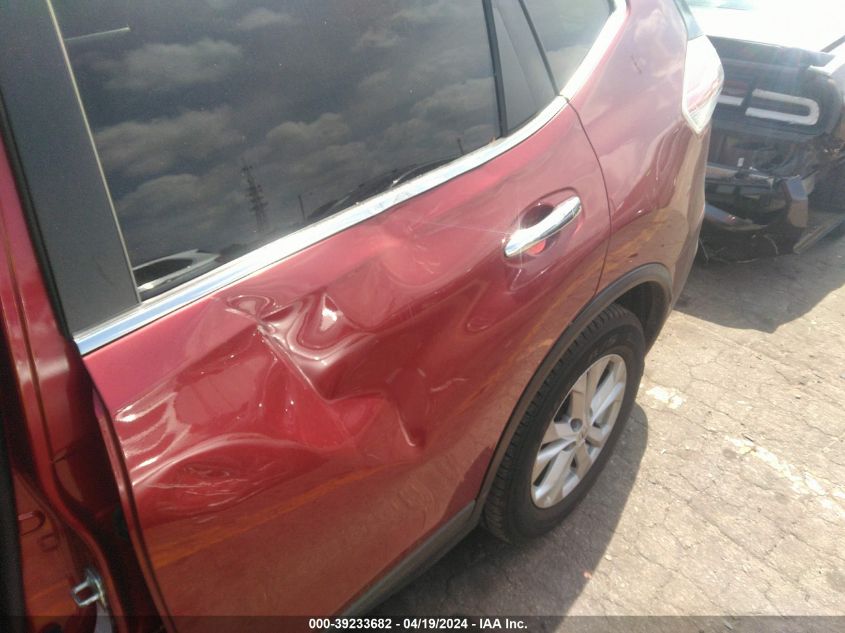 2015 Nissan Rogue Sv VIN: KNMAT2MT9FP523920 Lot: 39233682