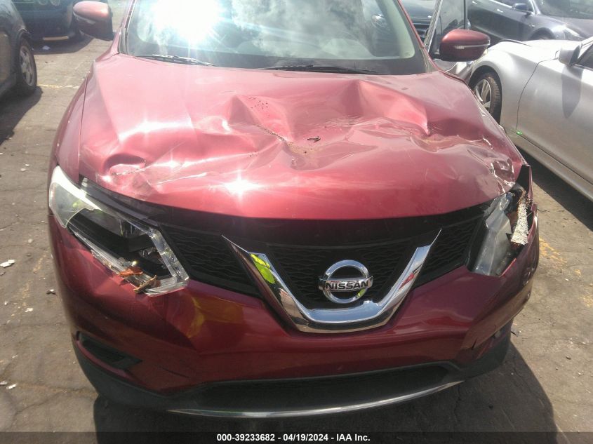 2015 Nissan Rogue Sv VIN: KNMAT2MT9FP523920 Lot: 39233682