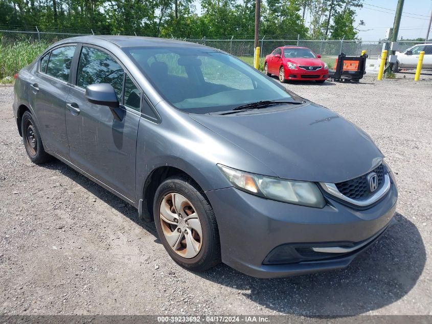 2013 Honda Civic Lx VIN: 19XFB2F56DE009009 Lot: 39233692
