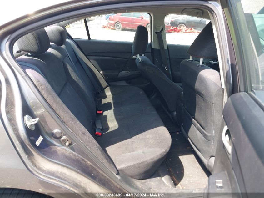 2013 Honda Civic Lx VIN: 19XFB2F56DE009009 Lot: 39233692