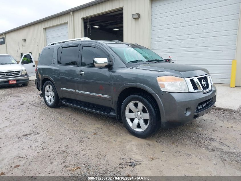 2010 Nissan Armada Titanium VIN: 5N1BA0ND1AN617103 Lot: 39233702